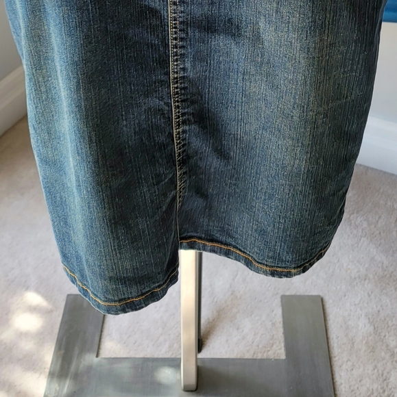 Jones Wear Jeans Denim Skirt Size 8 - Picture 6 of 10